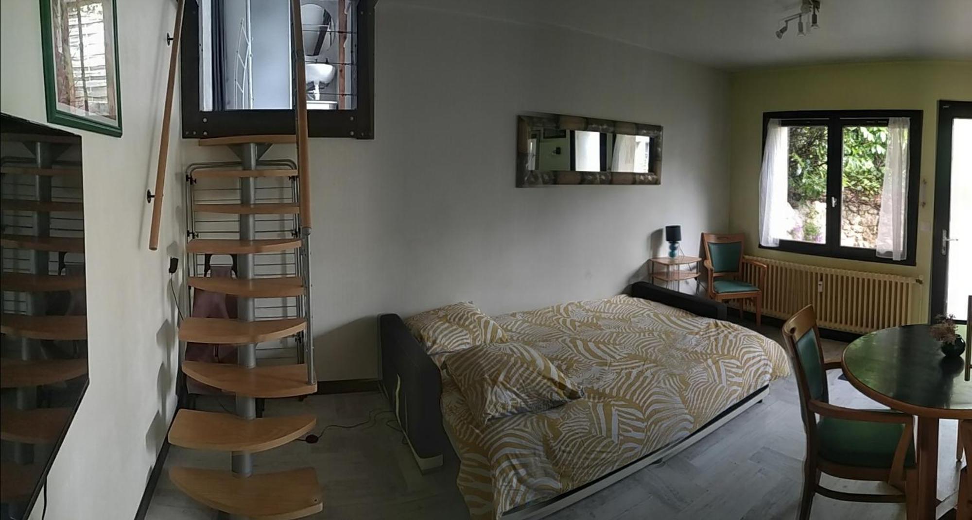 Duplex 2 Personnes, Apartment อิกซ์เลส์แบ็งส์ ภายนอก รูปภาพ